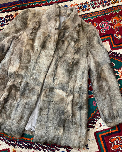 Vintage 1970s C&A Taupe/Beige Coat