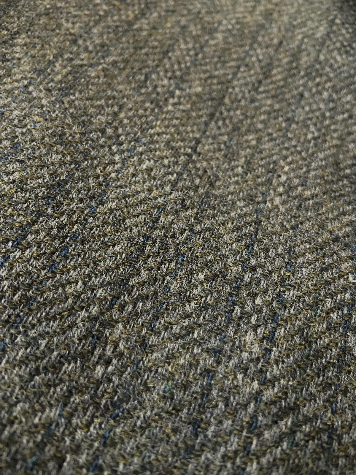 Vintage 1970s Swamp Green Wool Blazer Jacket