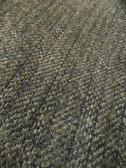 Vintage 1970s Swamp Green Wool Blazer Jacket