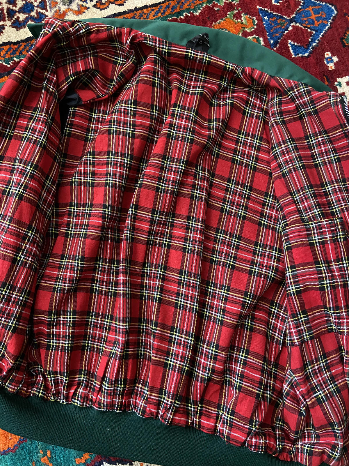 Vintage 1980s Deadstock Green Harrington Jacket