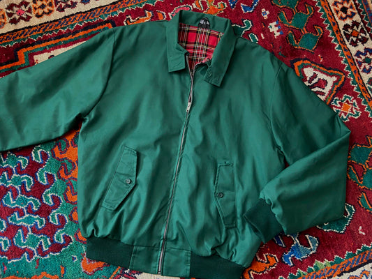 Vintage 1980s Deadstock Green Harrington Jacket