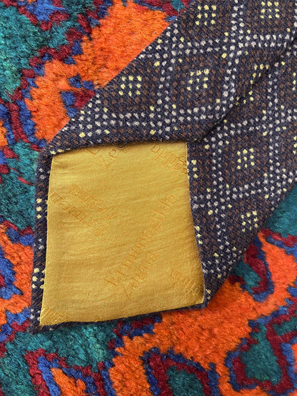 Vintage 1970s Ermenegildo Zegna Cashmere/Wool Kipper Tie