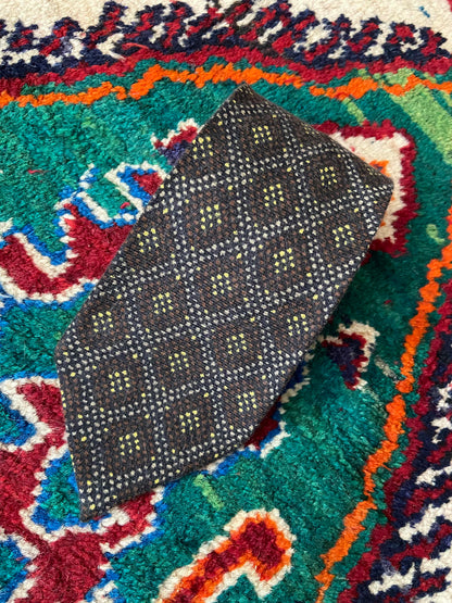 Vintage 1970s Ermenegildo Zegna Cashmere/Wool Kipper Tie