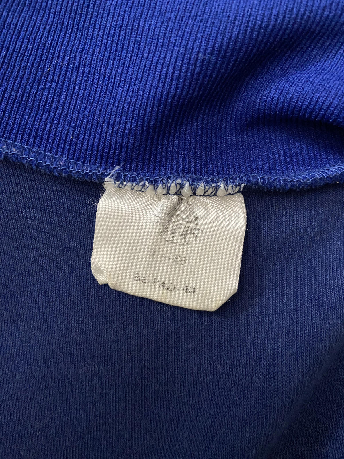 Vintage 1980s Royal Blue Track Top