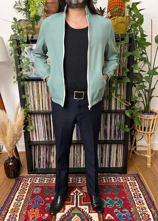 Vintage 1970s Green Sports Jacket