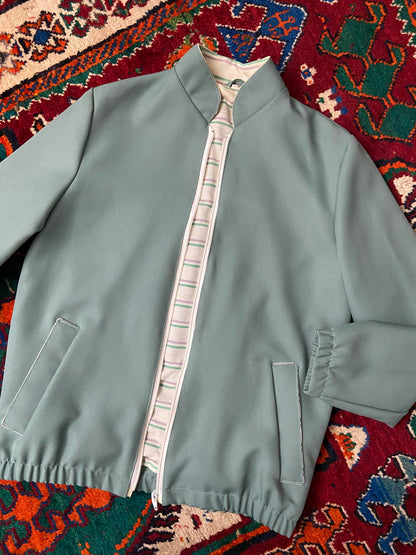 Vintage 1970s Green Sports Jacket