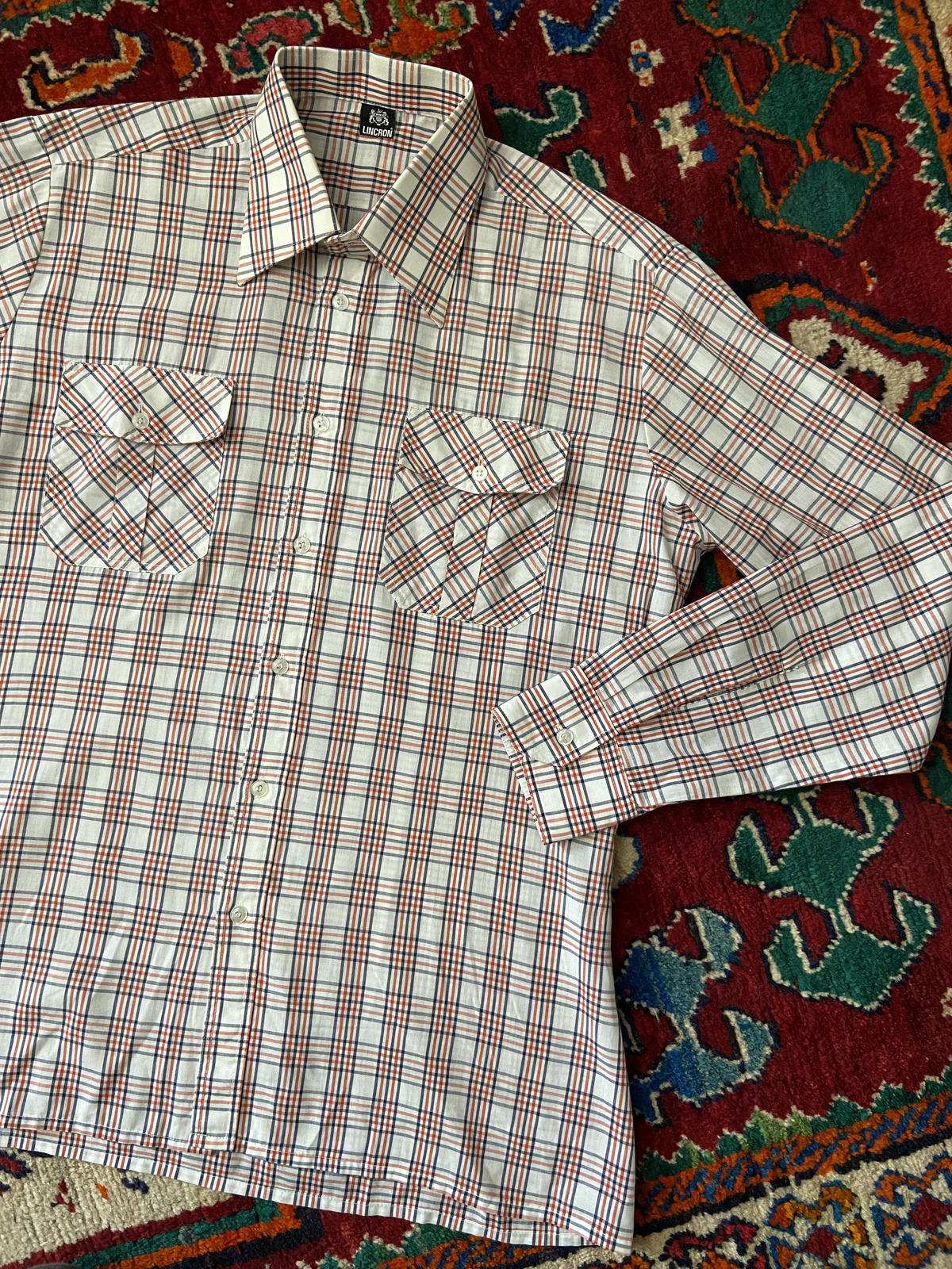 Vintage 1970s Deadstock Checked Shirt
