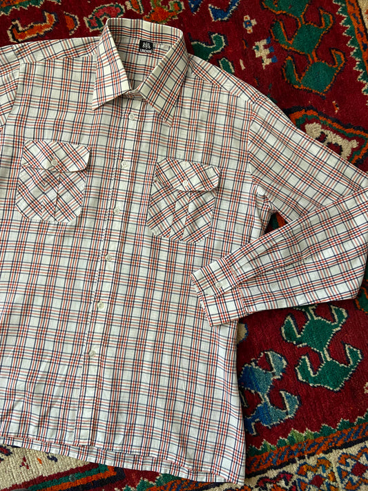 Vintage 1970s Deadstock Checked Shirt
