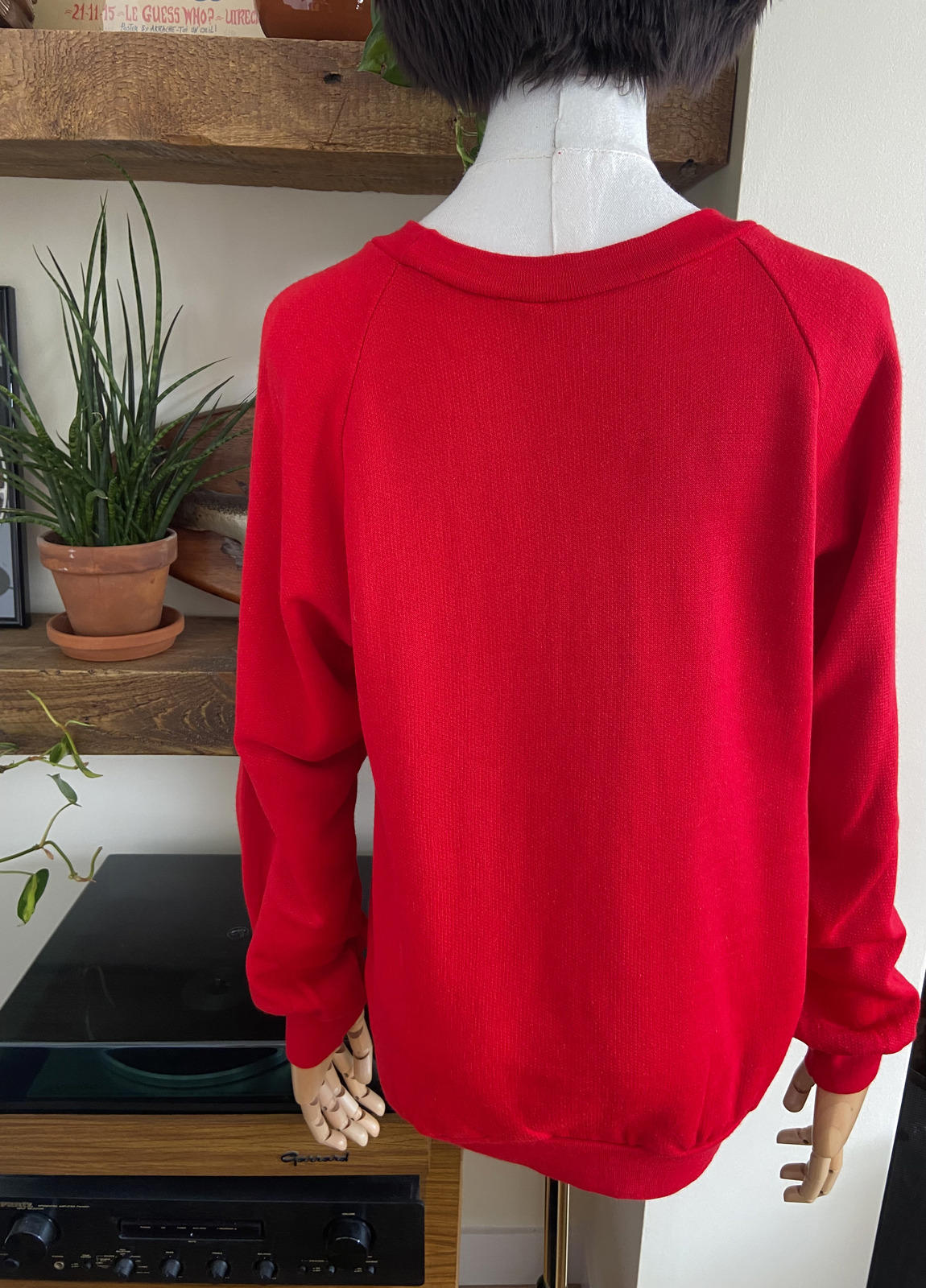 Vintage 1980s Red World's Greatest Sweatshirt