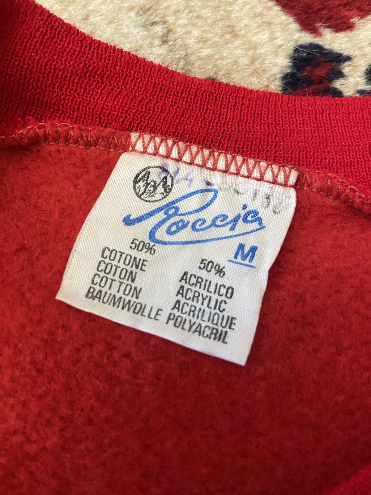 Vintage 1980s Red World's Greatest Sweatshirt