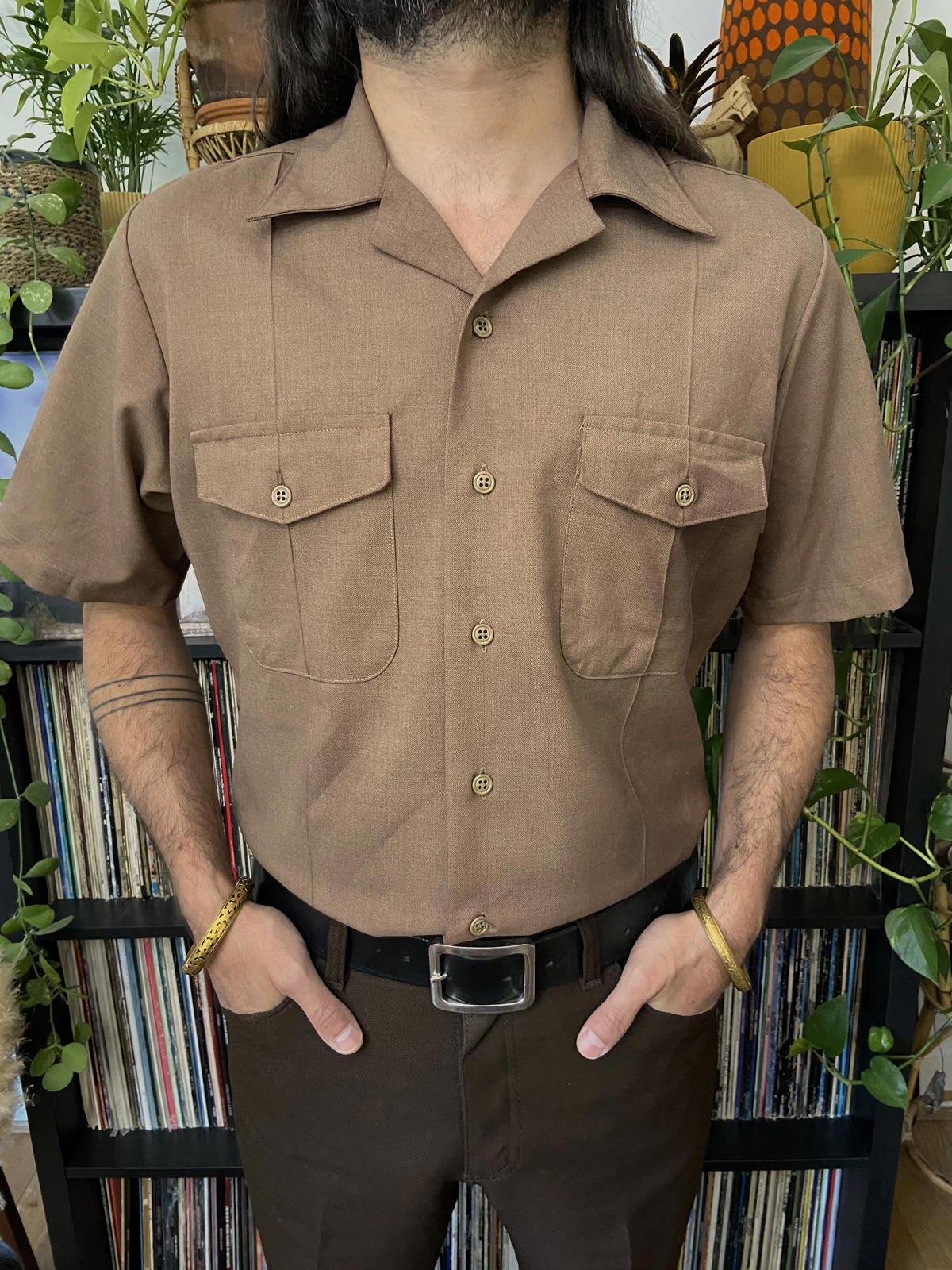 Vintage US Navy Short Sleeved Shirt