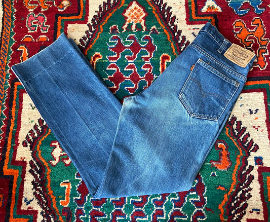 Vintage 1970s Levi's Orange Tab 630 Jeans W34 / L30.5