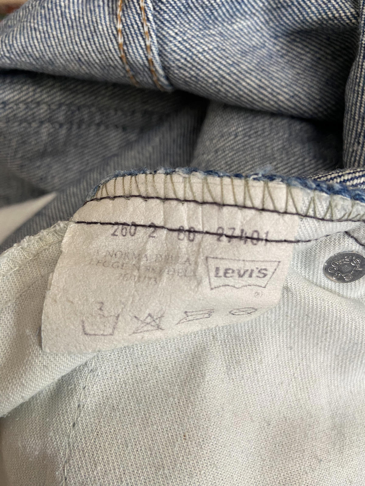 Vintage 1970s Levi's Orange Tab 630 Jeans W34 / L30.5