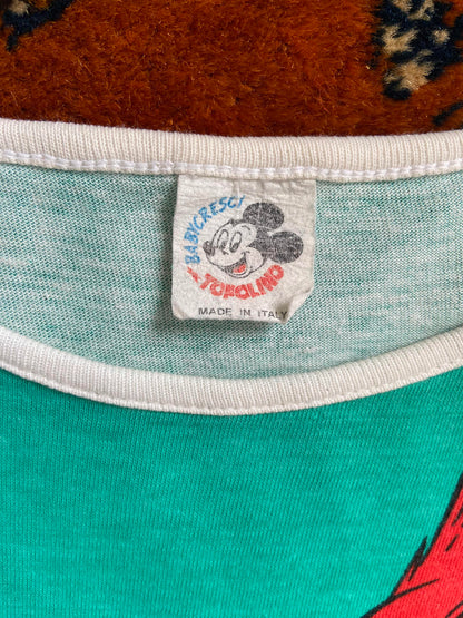 Vintage 1980s Walt Disney Donald Duck Camp Top