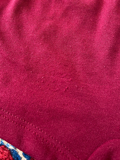 Vintage 1970s Burgundy Swimming Shorts