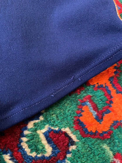 Vintage 1970s Navy Zip Pocket Swimming Shorts