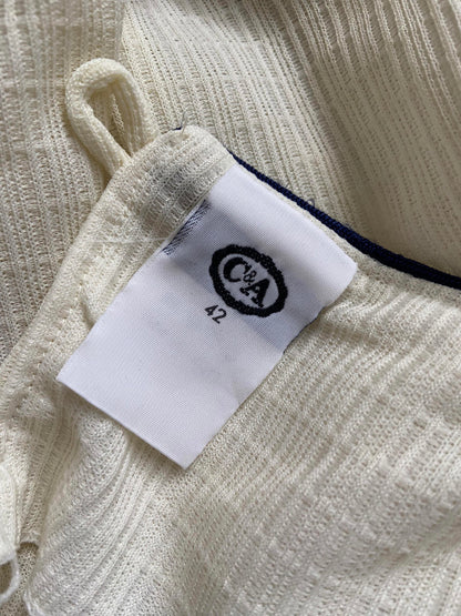 Vintage 1980s Cream C&A Dress