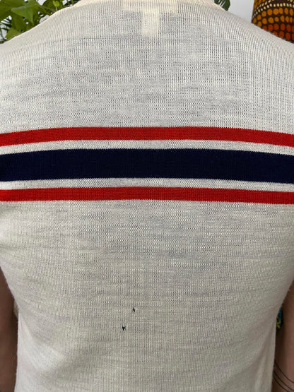 Vintage 1980s Wilson Knitted Tennis Vest