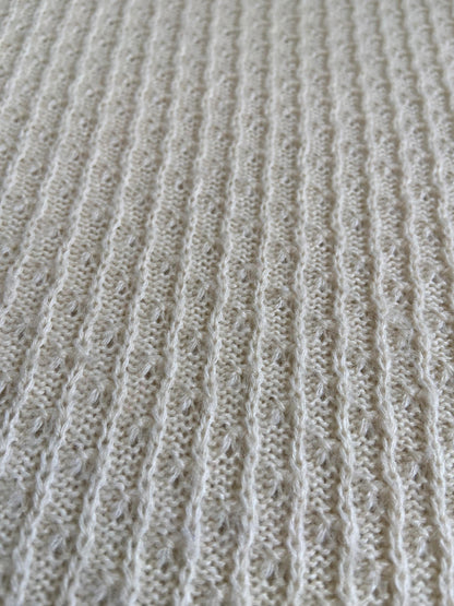 Vintage 1980s Cream Turtleneck Jumper