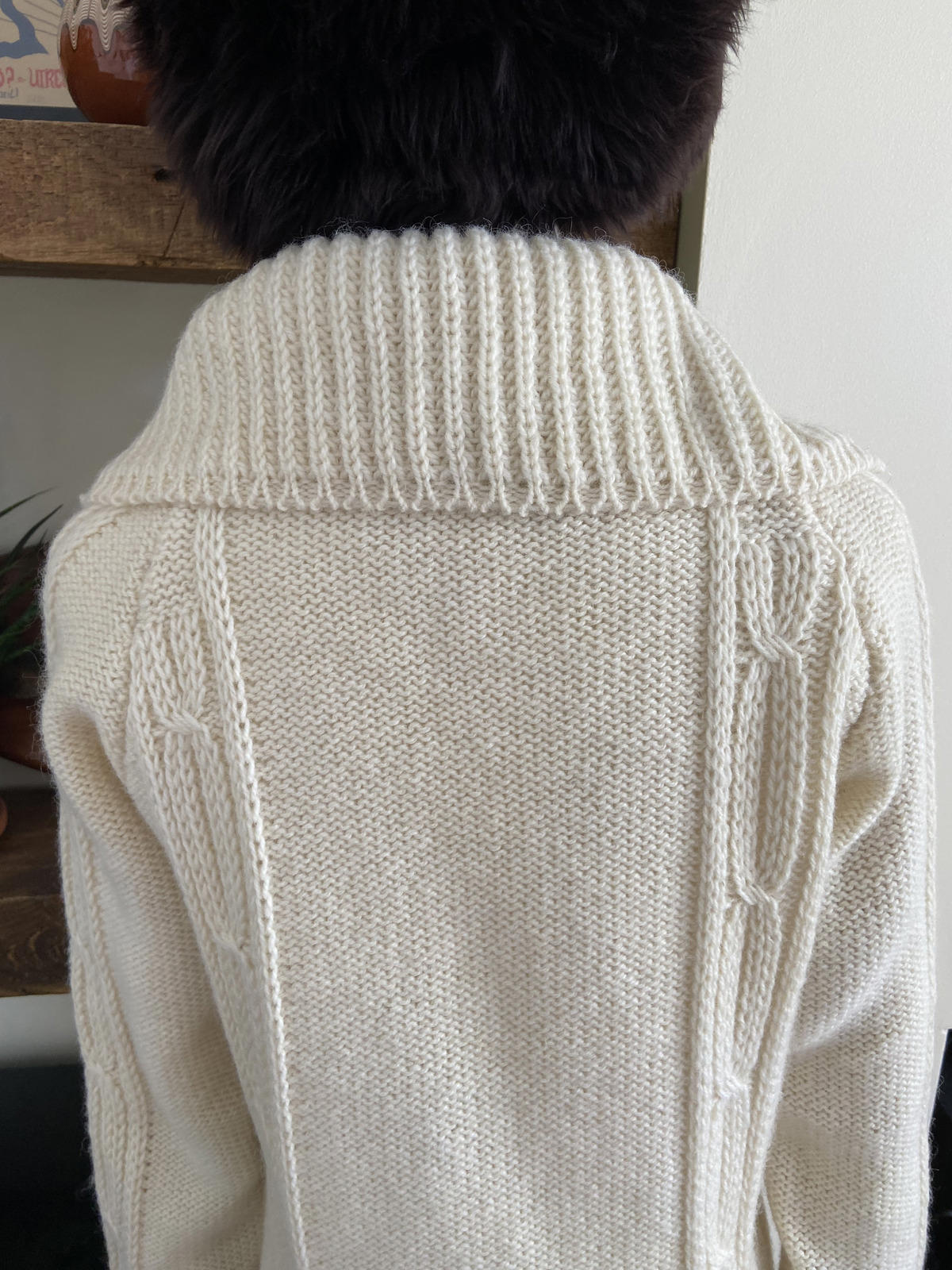 Vintage 1980s Cream Deadstock Cladyknit Cardigan