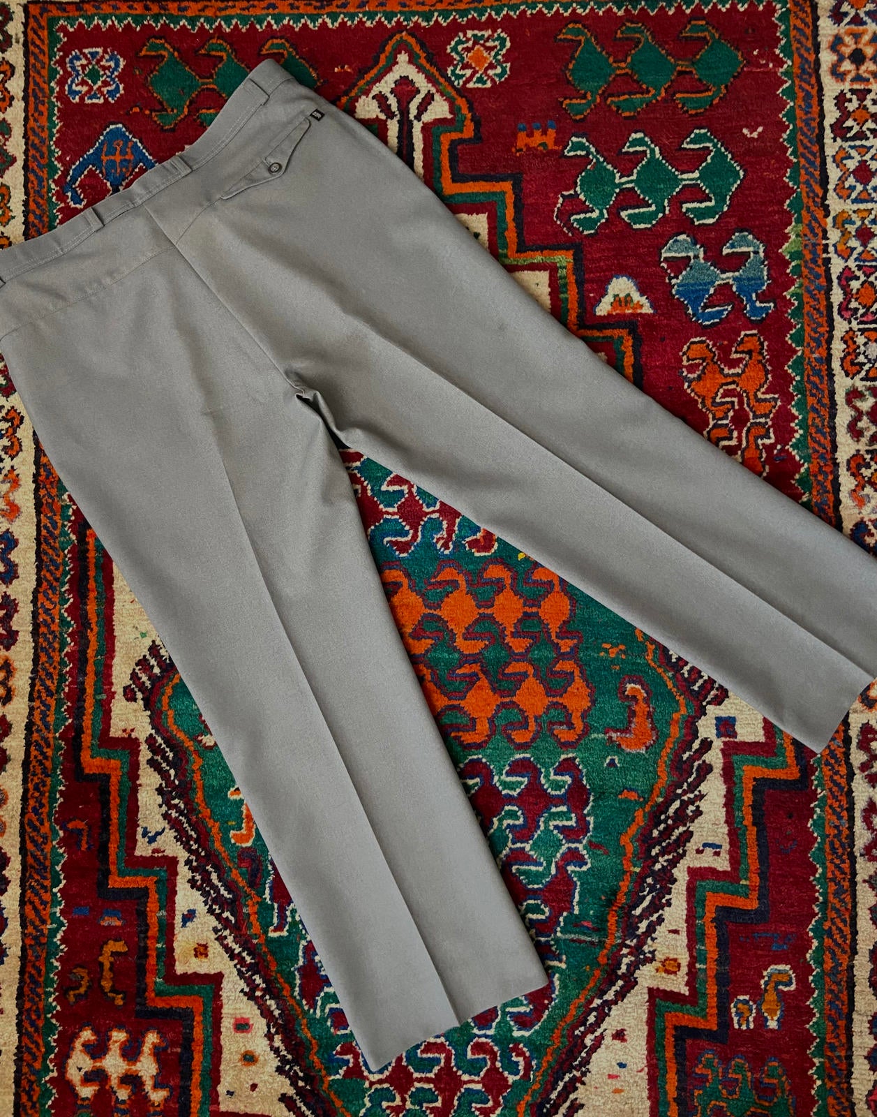 Vintage 1980s Grey C&A Trousers W39 / L29.5
