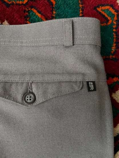Vintage 1980s Grey C&A Trousers W39 / L29.5