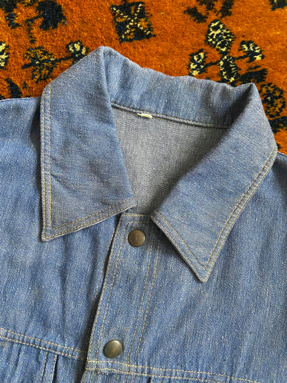 Vintage 1970s Blue Denim Shirt