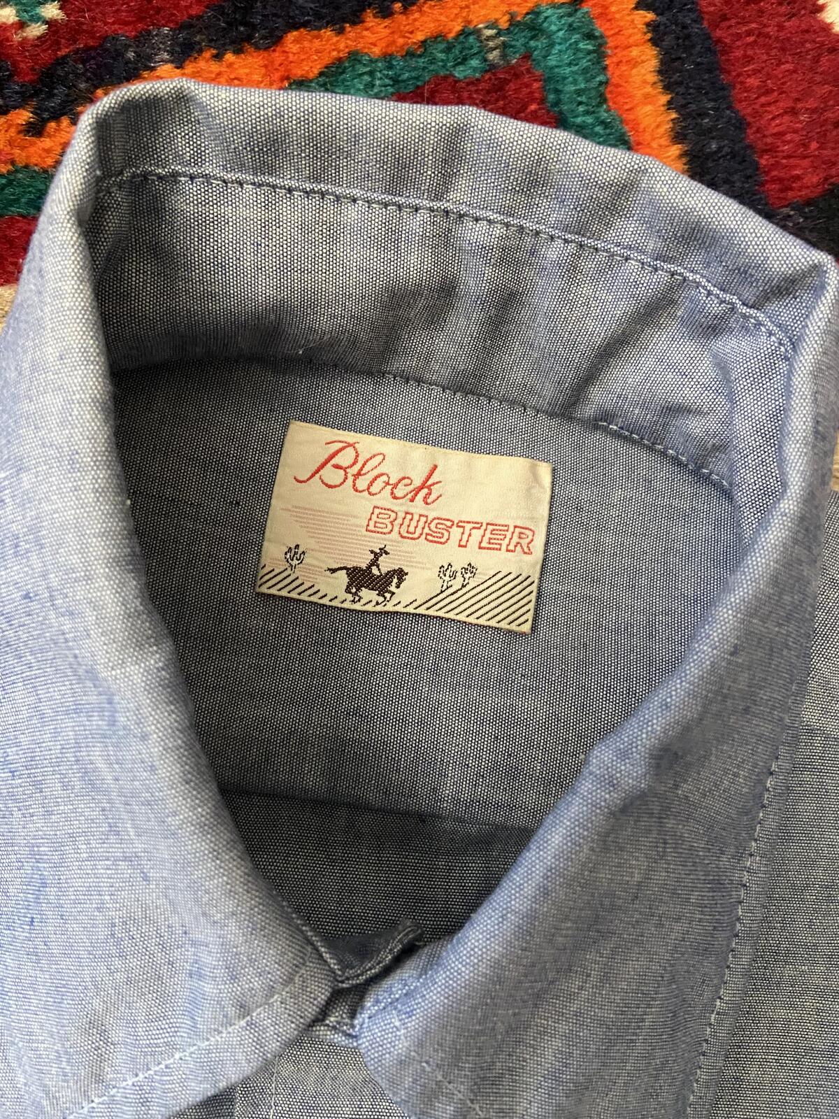 Vintage 1970s Embroidered Hand Painted Shirt