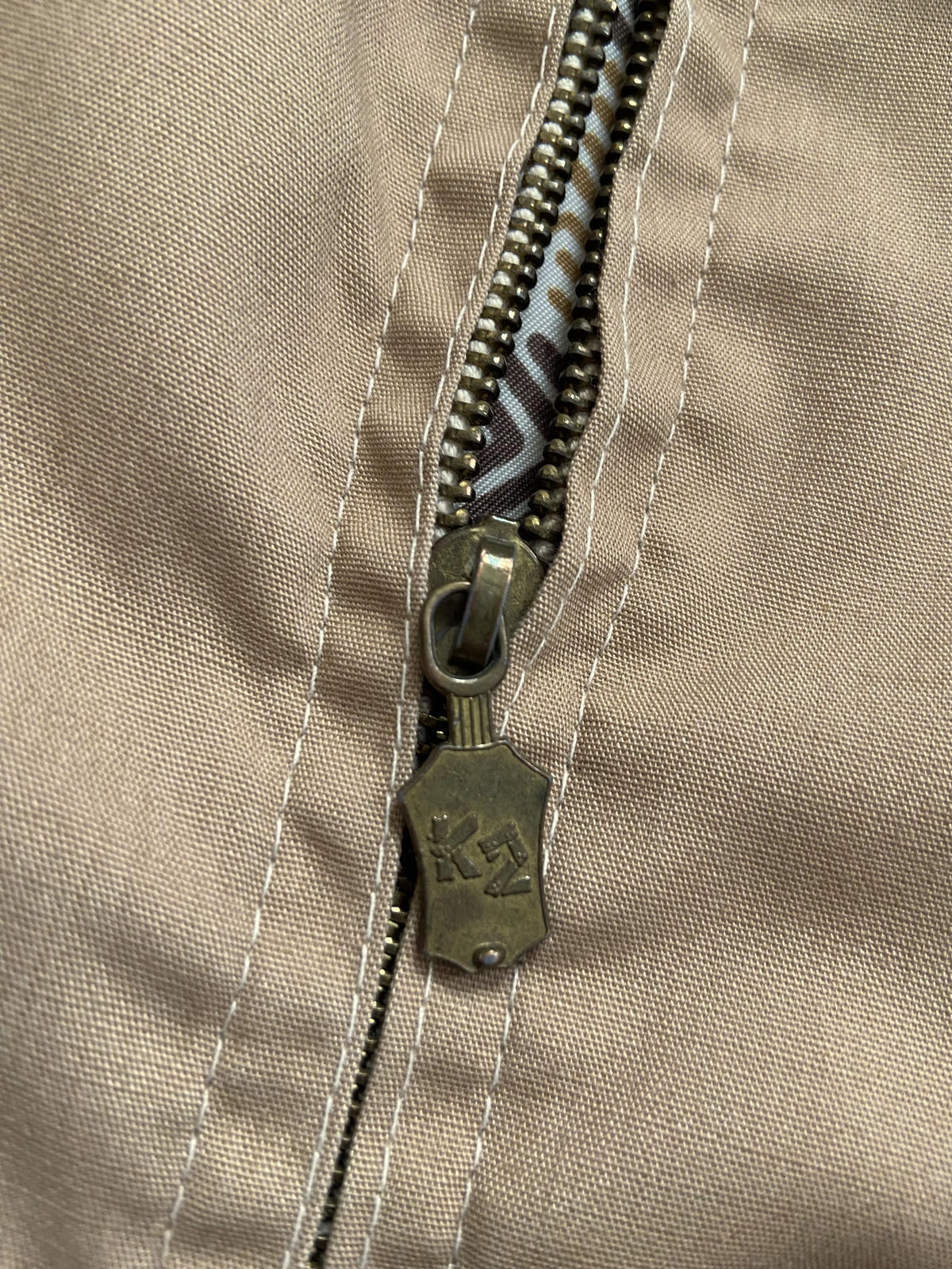 Vintage 1970s Beige Sports Jacket