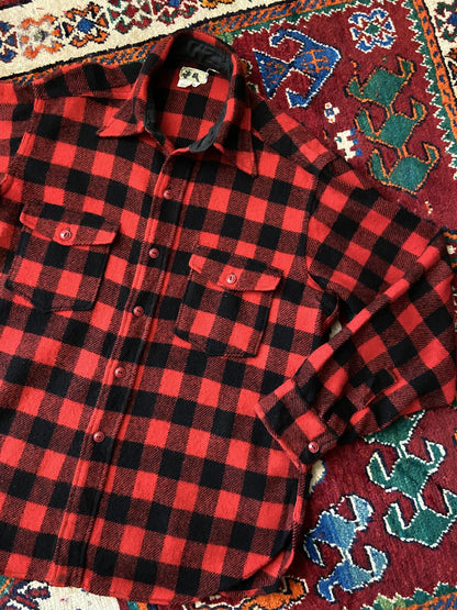 Vintage 1960s L.L. Bean Mackinaw Plaid Shirt
