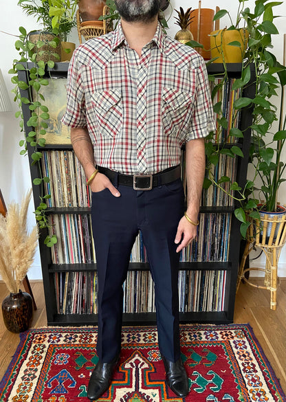 Vintage Short Sleeve Miller Western Shirt