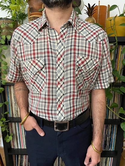 Vintage Short Sleeve Miller Western Shirt