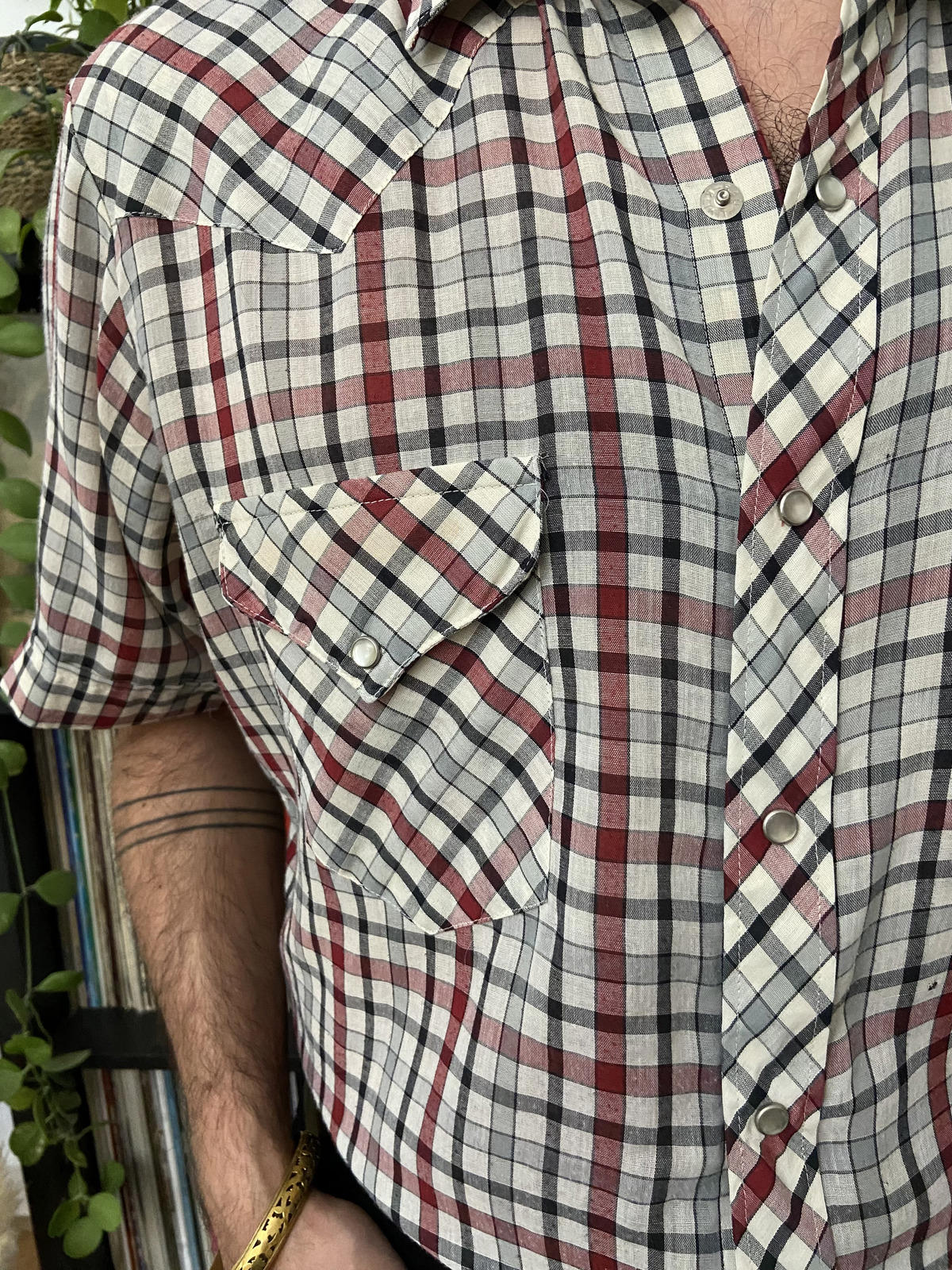 Vintage Short Sleeve Miller Western Shirt