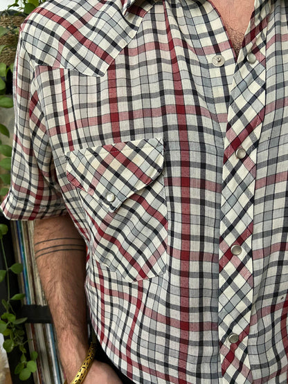 Vintage Short Sleeve Miller Western Shirt