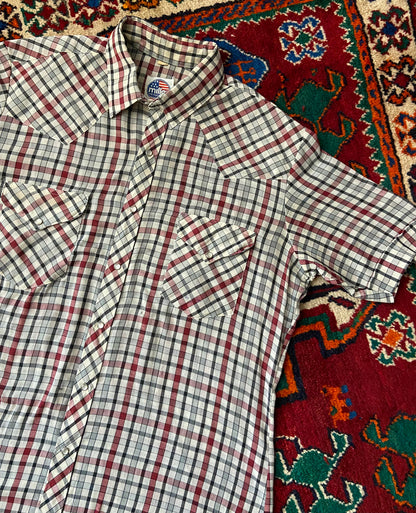 Vintage Short Sleeve Miller Western Shirt