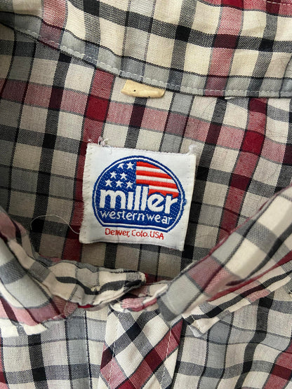 Vintage Short Sleeve Miller Western Shirt