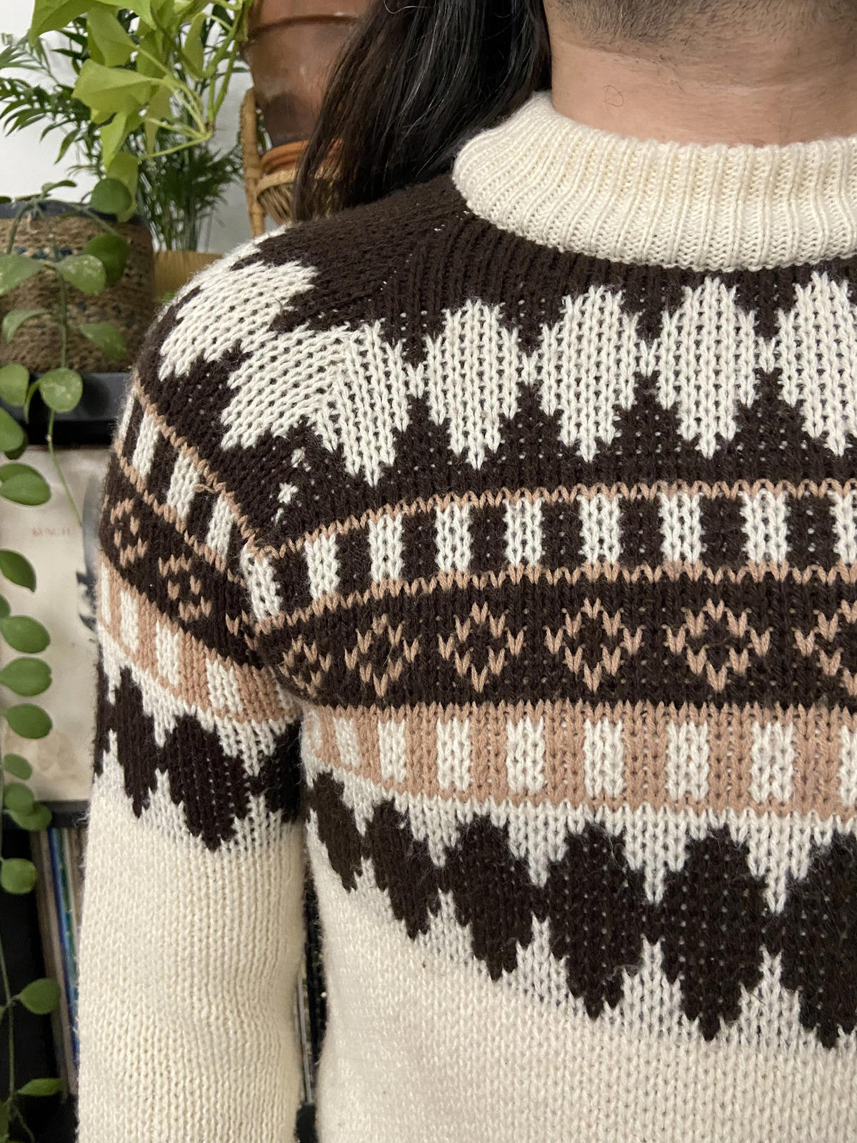 Vintage 1980s Italian Chunky Knit Jumper