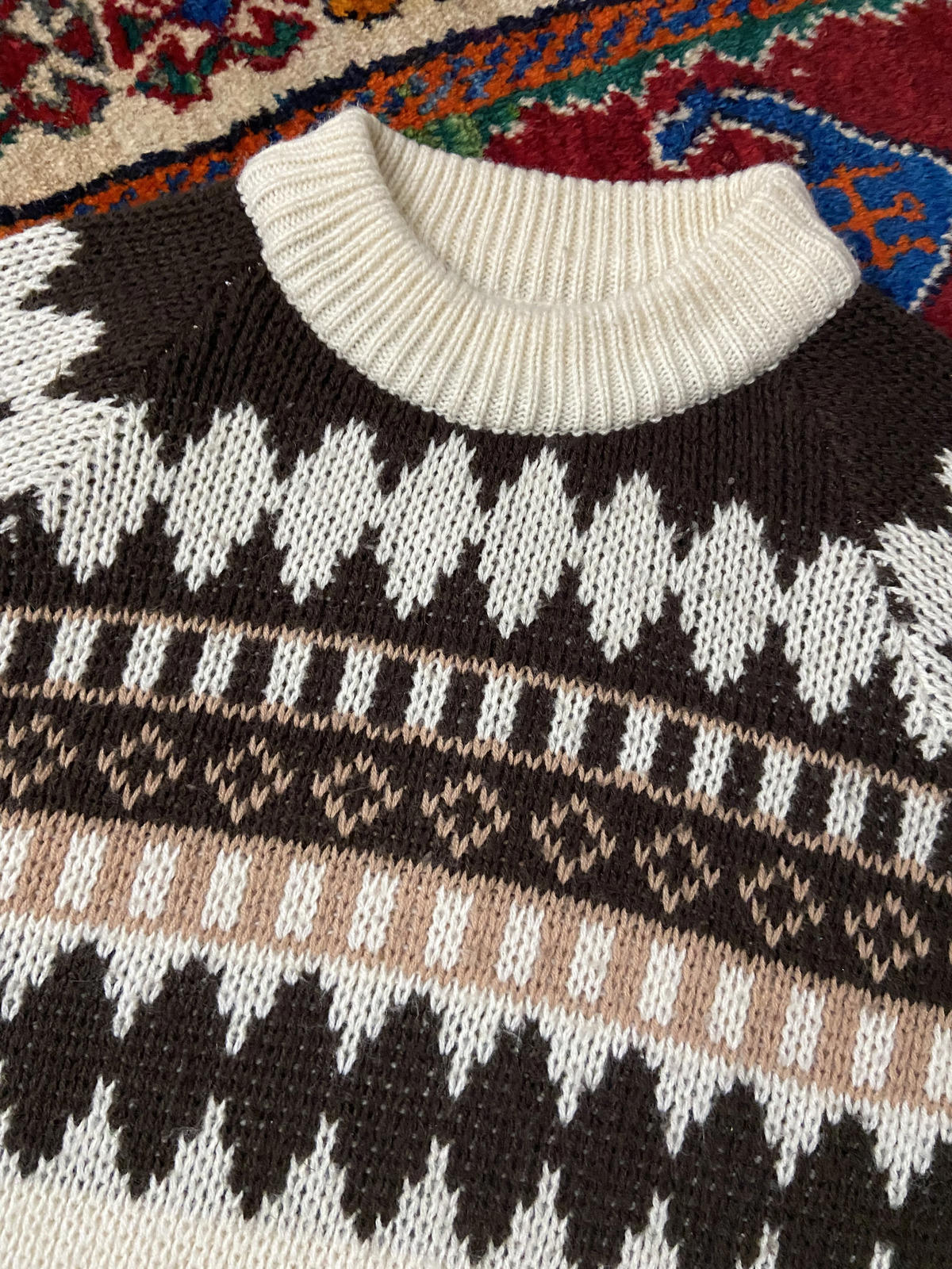 Vintage 1980s Italian Chunky Knit Jumper