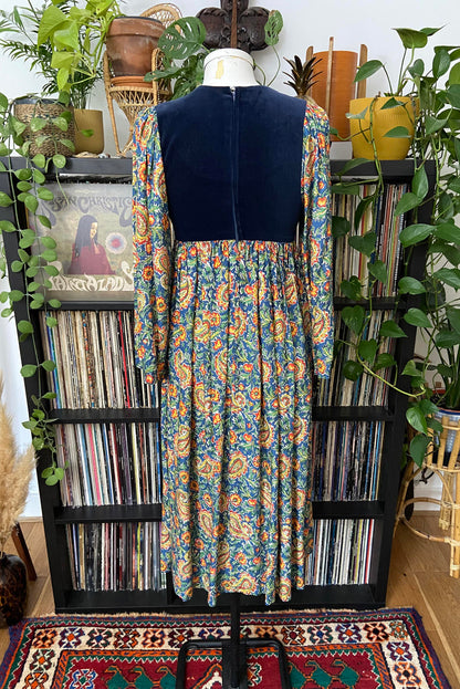 Vintage 1970s Rare Pret A Porter Afghan Dress