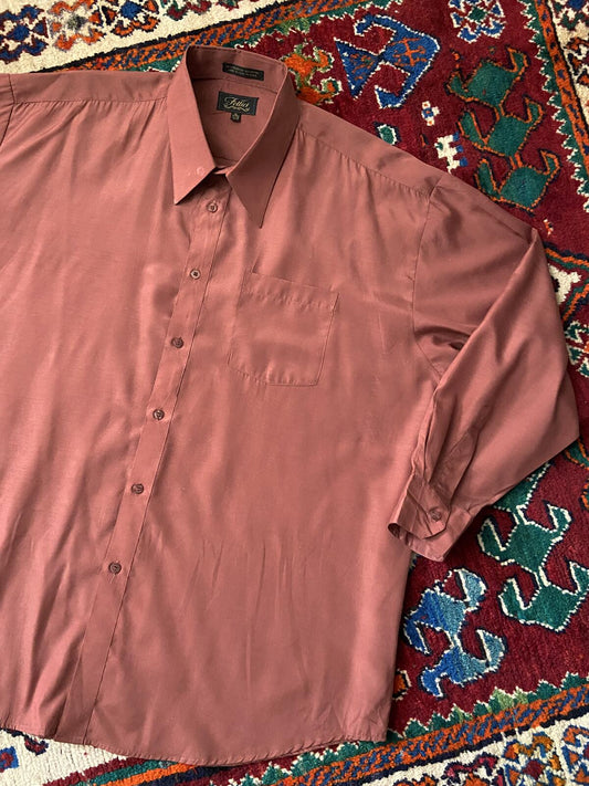 Vintage 1970s XXL Terracotta Shirt