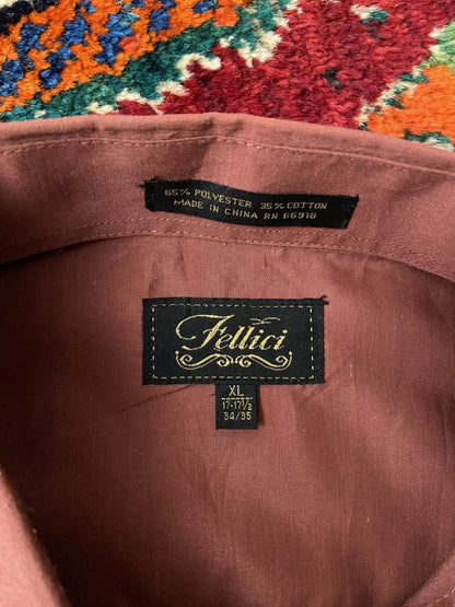 Vintage 1970s XXL Terracotta Shirt