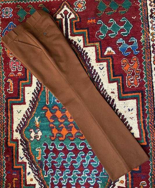 Vintage Mark Made Slacks 1970s Flared Trousers W32 / L32.5