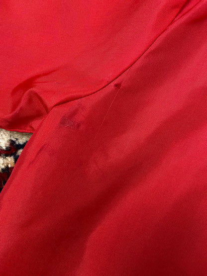 Vintage 1970s Red Agriculture Windbreaker Jacket