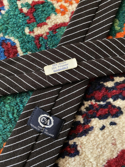 Vintage 1970s C&A Striped Skinny Tie