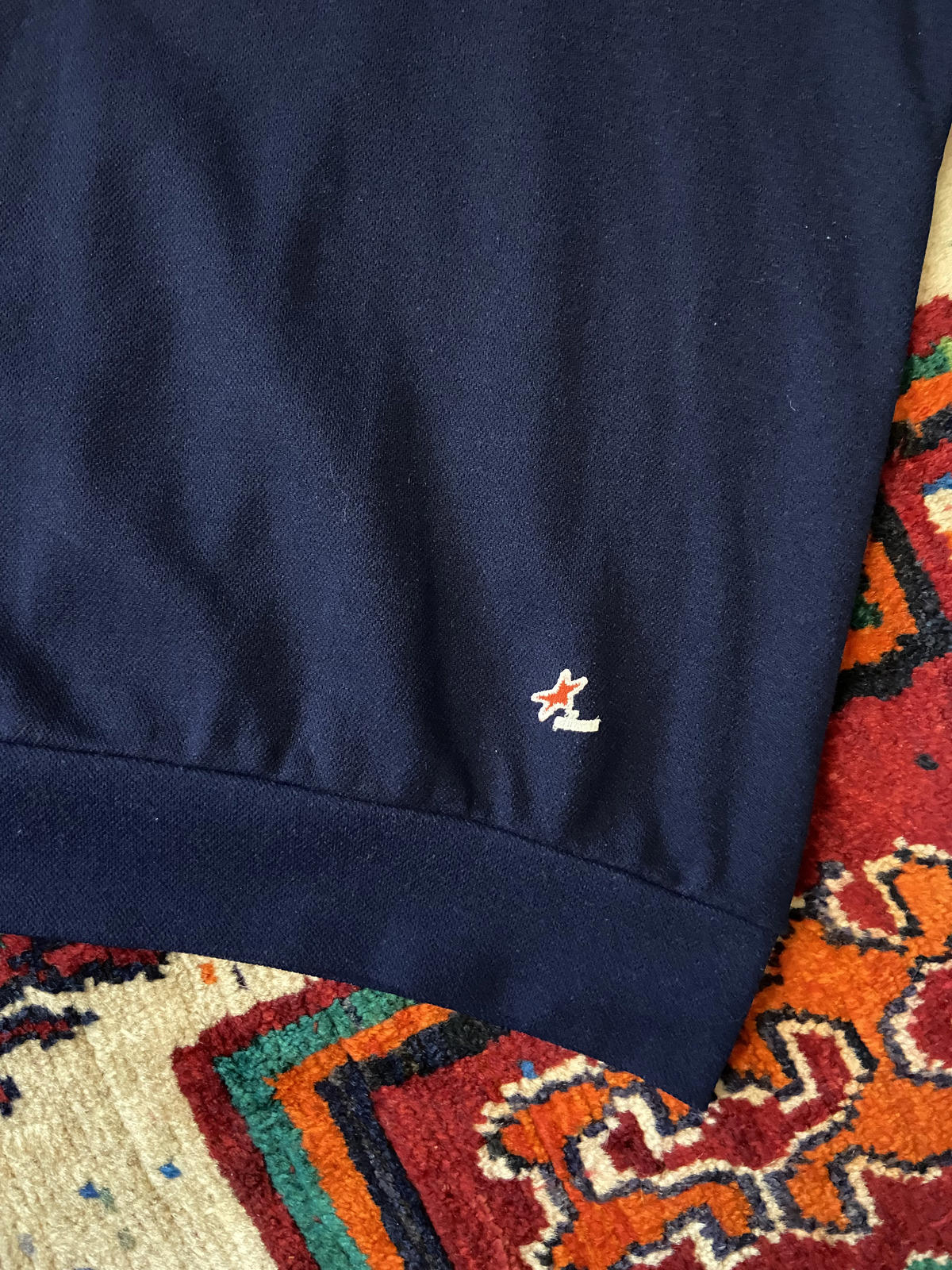 Vintage 1970s Navy Tracksuit Top
