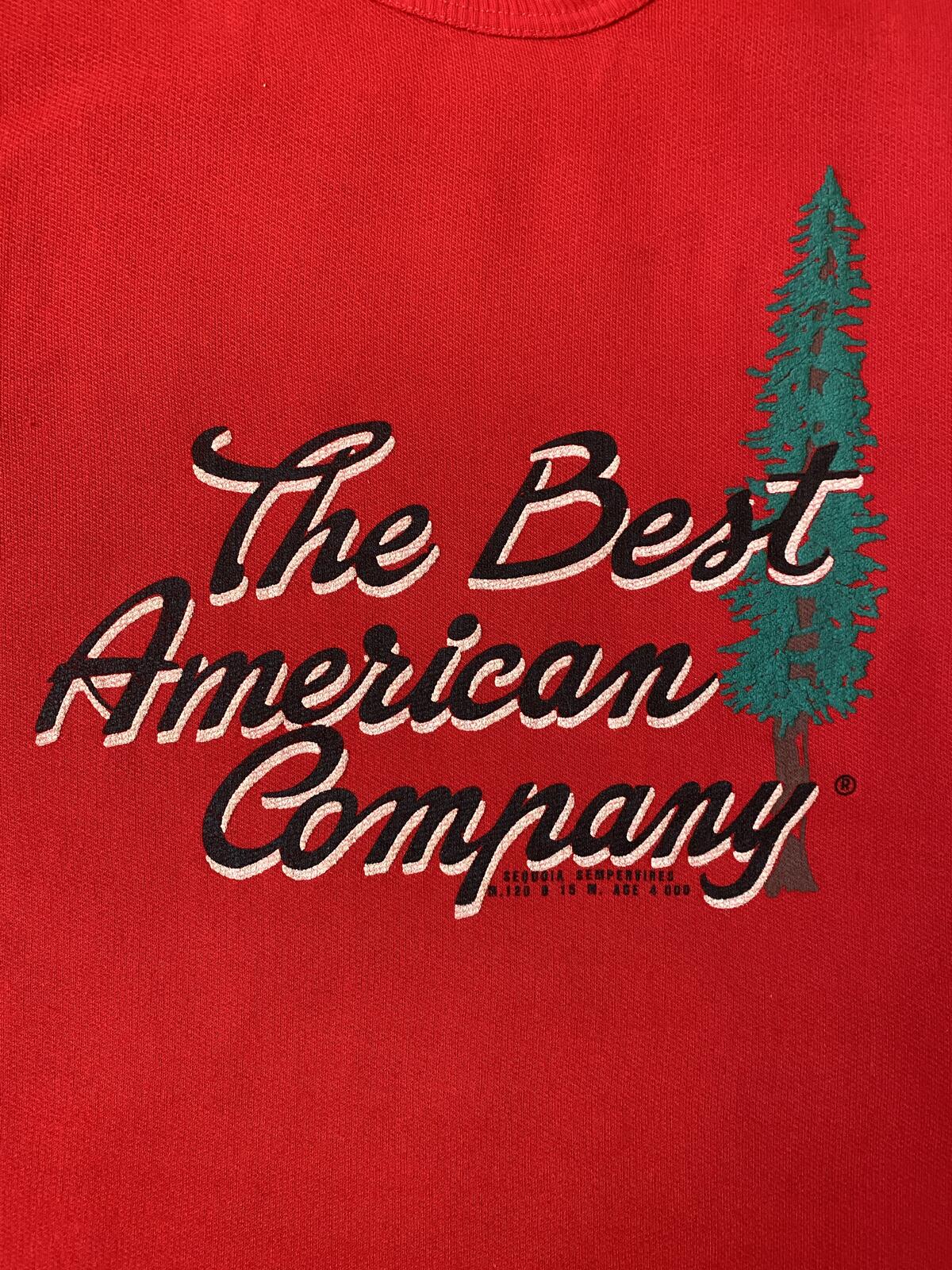 Vintage 1980s XL Red Best American Company Vest