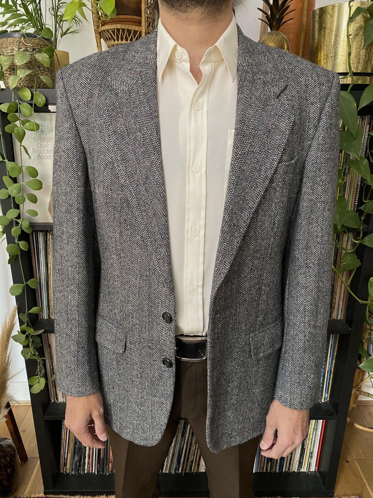 Vintage Austin Reed Tweed Blazer Jacket