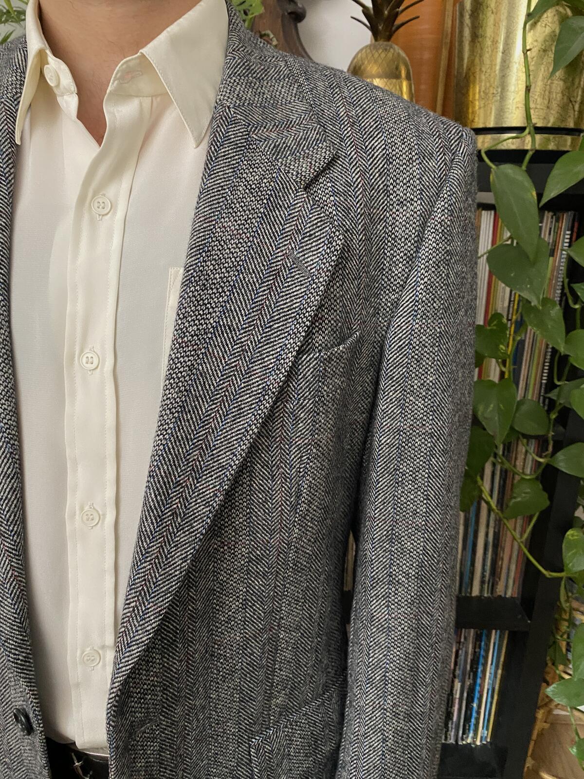 Vintage Austin Reed Tweed Blazer Jacket