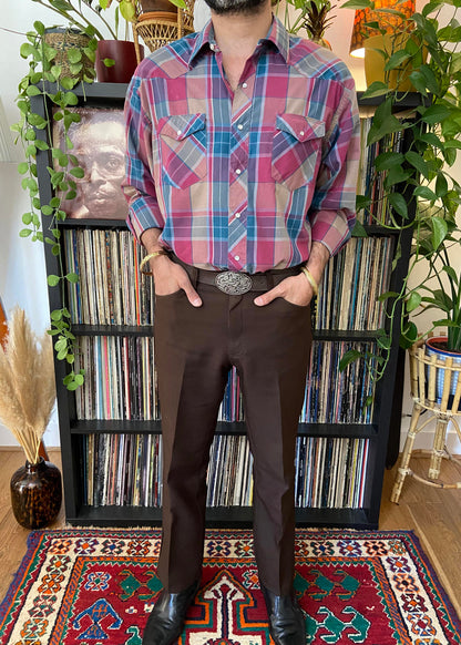 Vintage XL 90s Wrangler Western Shirt