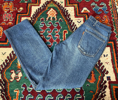 Vintage 1980s Levi's 631 Orange Tab Jeans W32 / L29.5